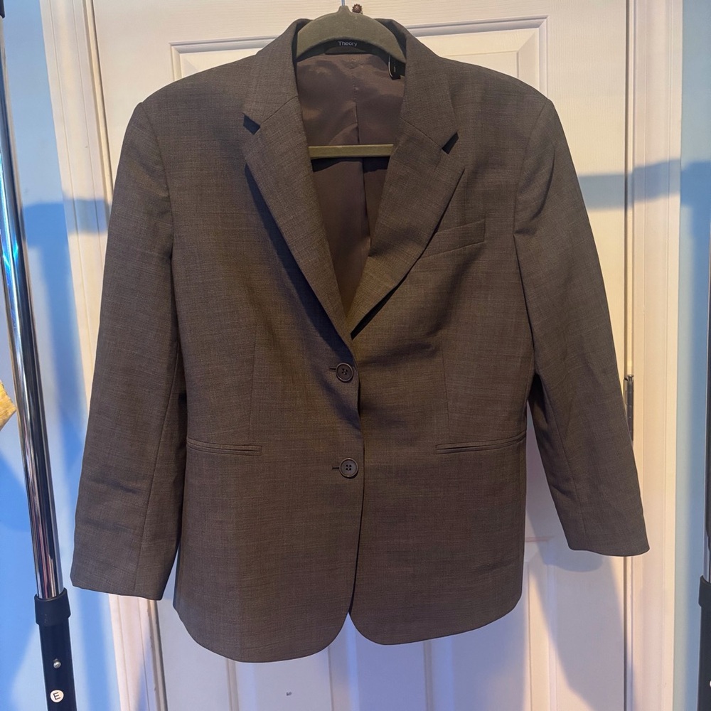 🔴Theory Gray Blazer